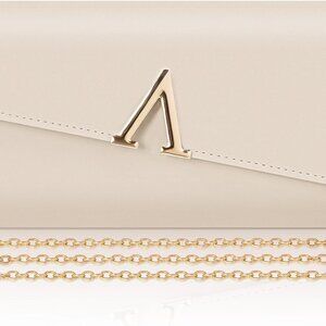 Fashionable Nude Clutch Purse: 9.7'' for Mobile, Makeup & More - Women’s Handbag